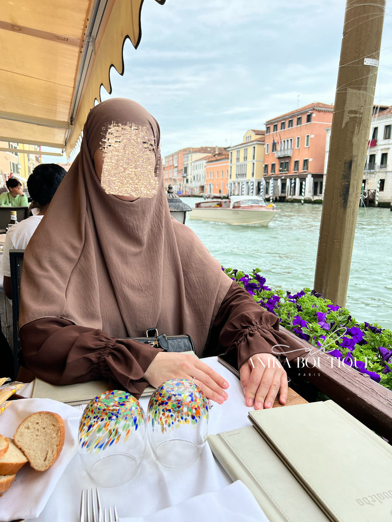 Khimar jazz  moyens ( plusieurs couleurs)