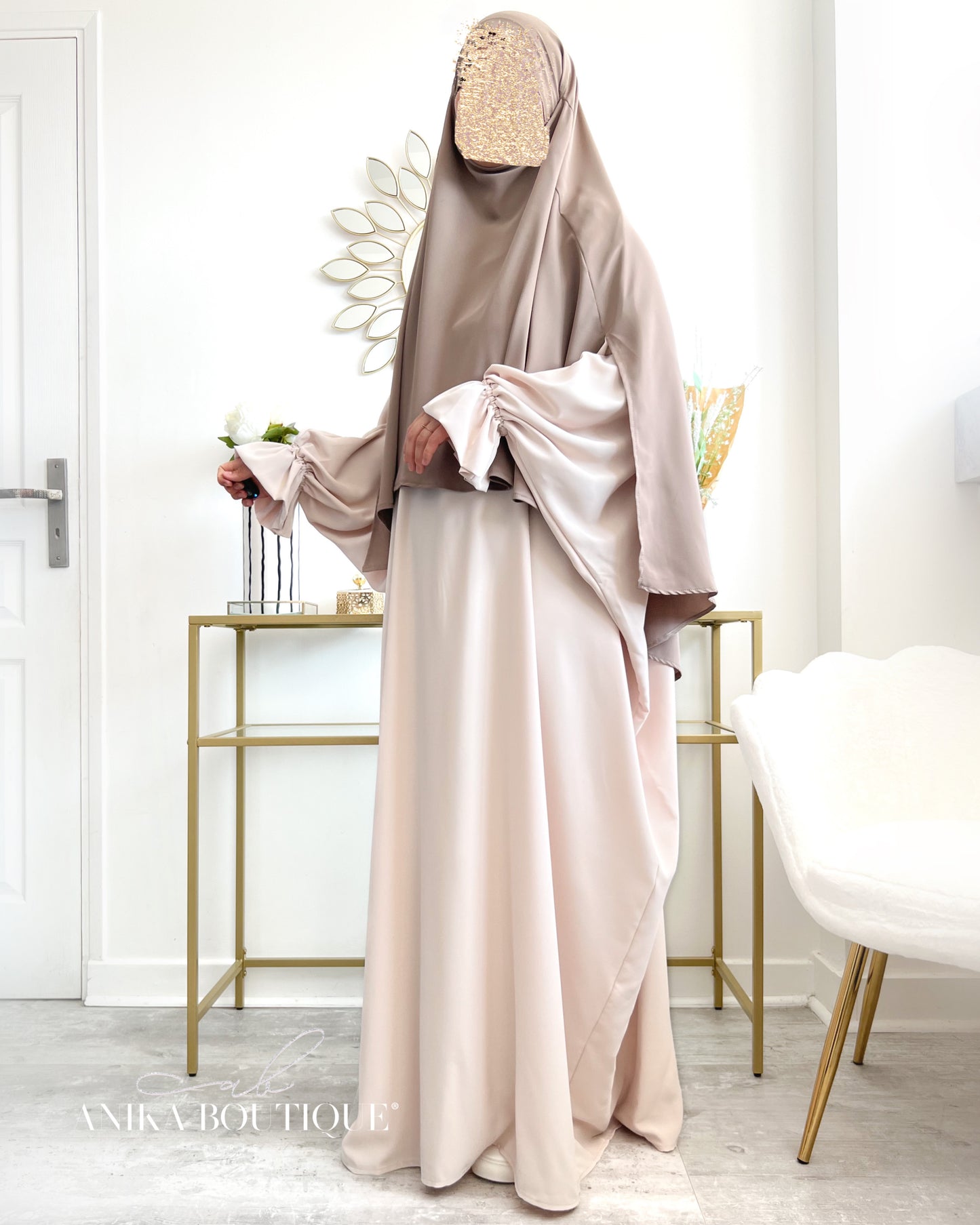 Khimar asymétrique