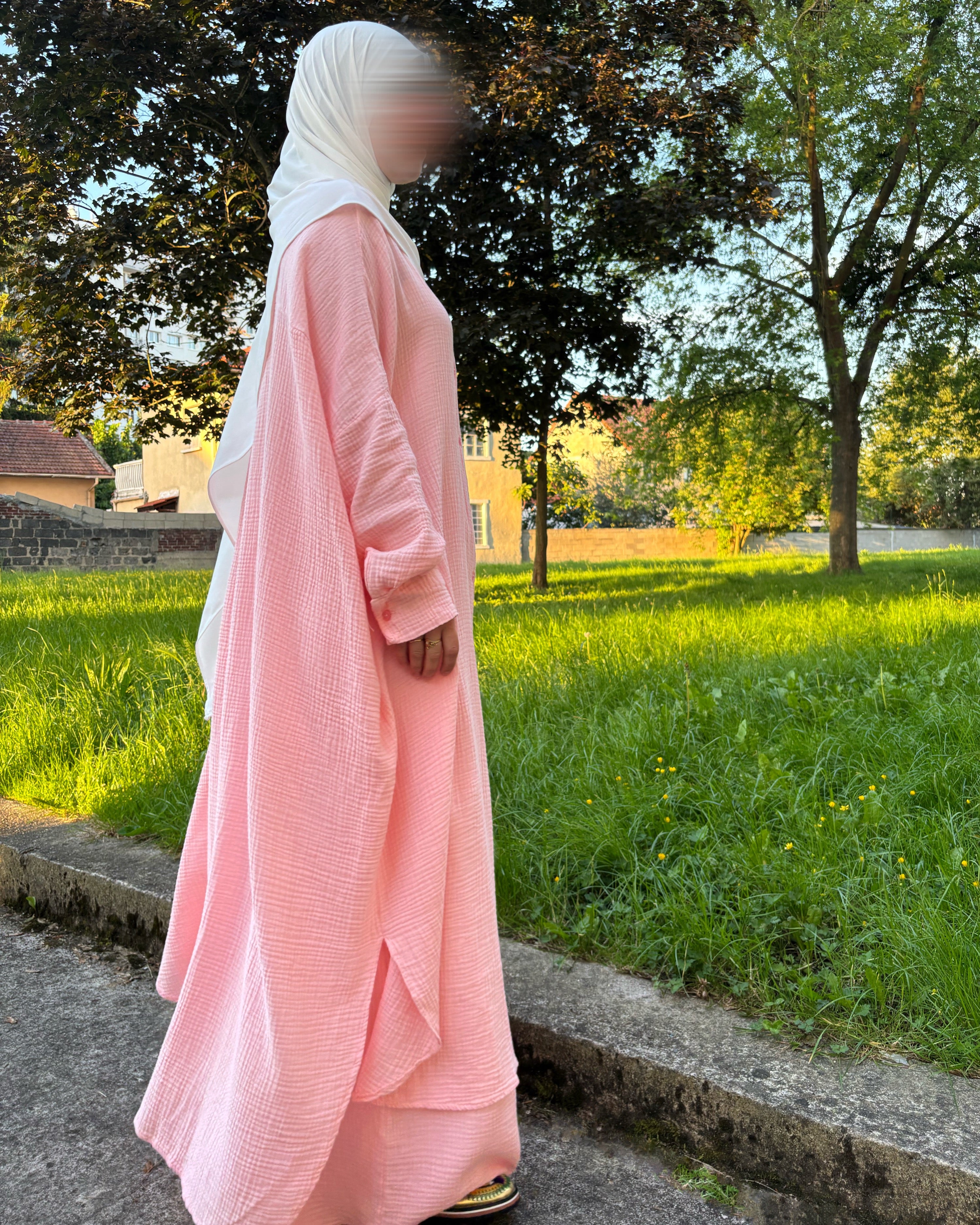 Ensemble Oversize  – 100% Coton Texturé