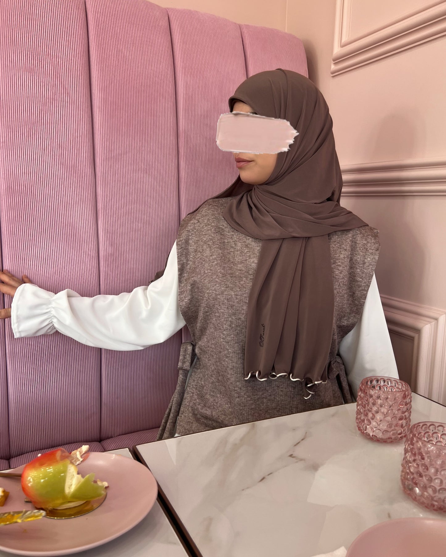 Hijab en Jersey Ondulé – Fabriqué en Turquie