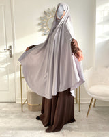 Khimar à fentes