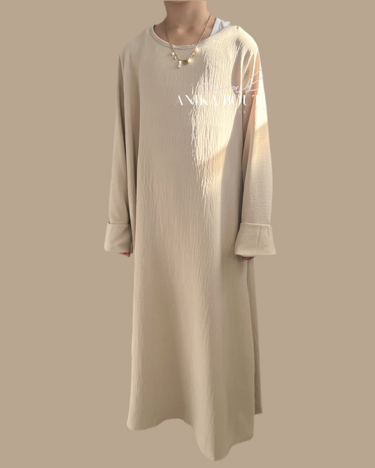 Abaya jazz petite fille