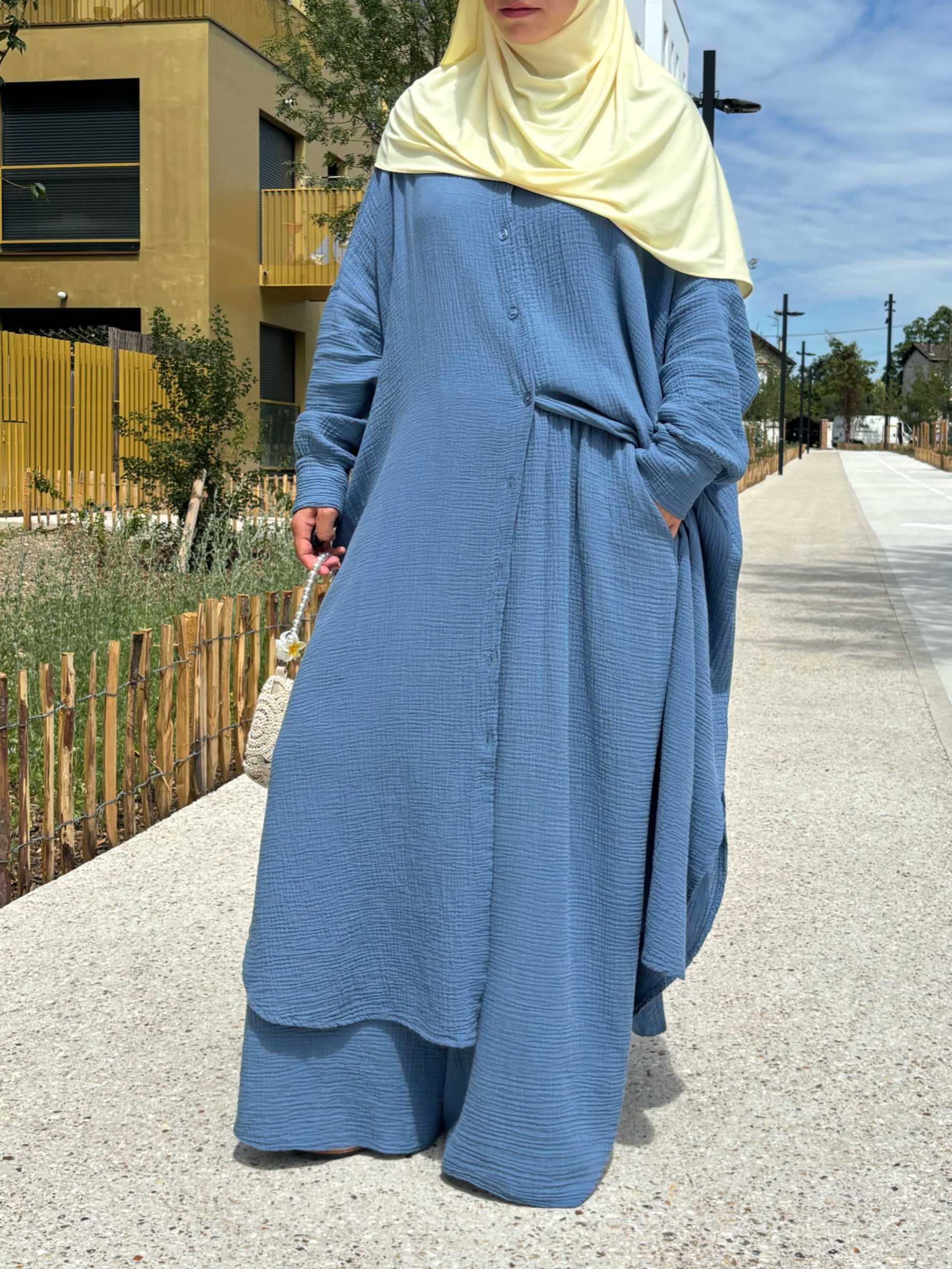 Ensemble Oversize  – 100% Coton Texturé