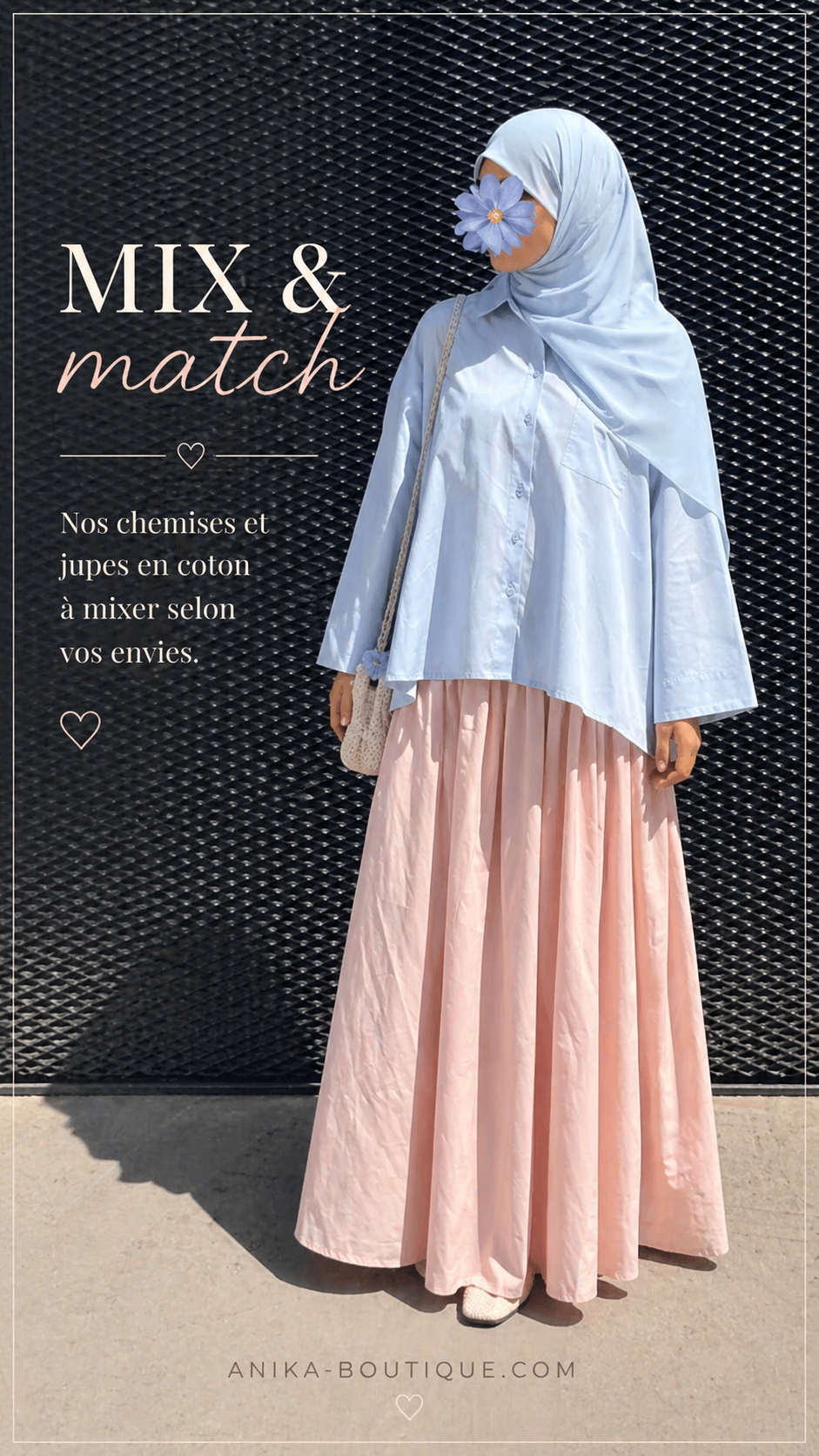 Chemise Oversize Femme – Coton | Modest Fashion