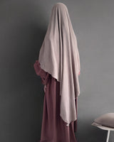 Khimar jazz maxi taupe