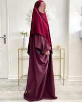 Khimar moyen soie de medine