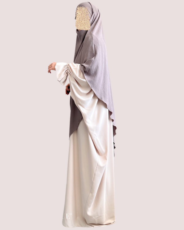 Khimar jazz maxi taupe