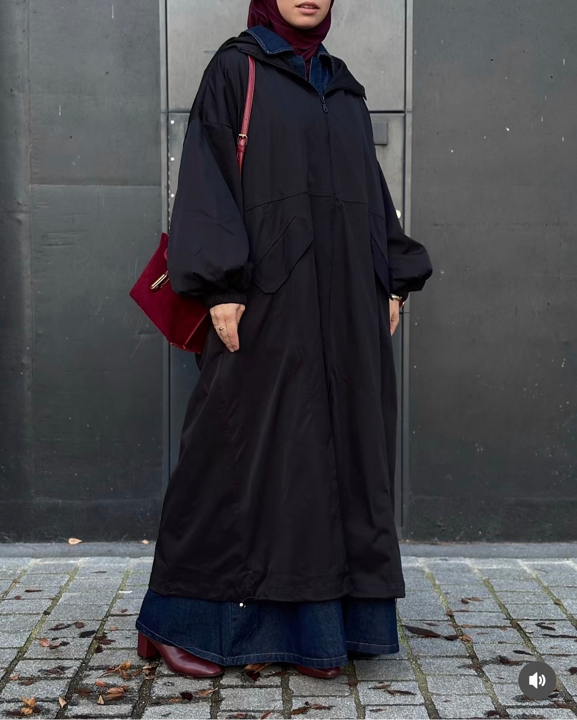 Longue veste imperméable femme – Déperlant, coupe-vent & oversize