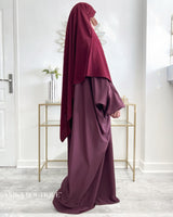 Khimar moyen soie de medine