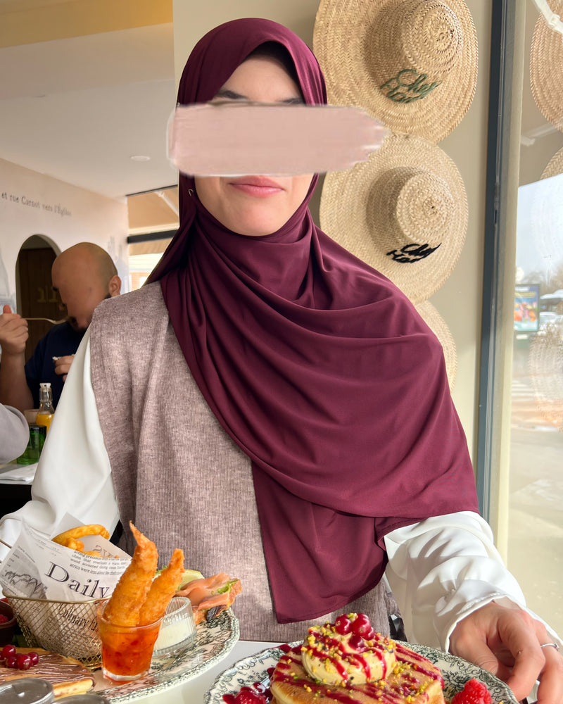 Hijab Jersey Premium - Confort, Élégance et Couverture Parfaite