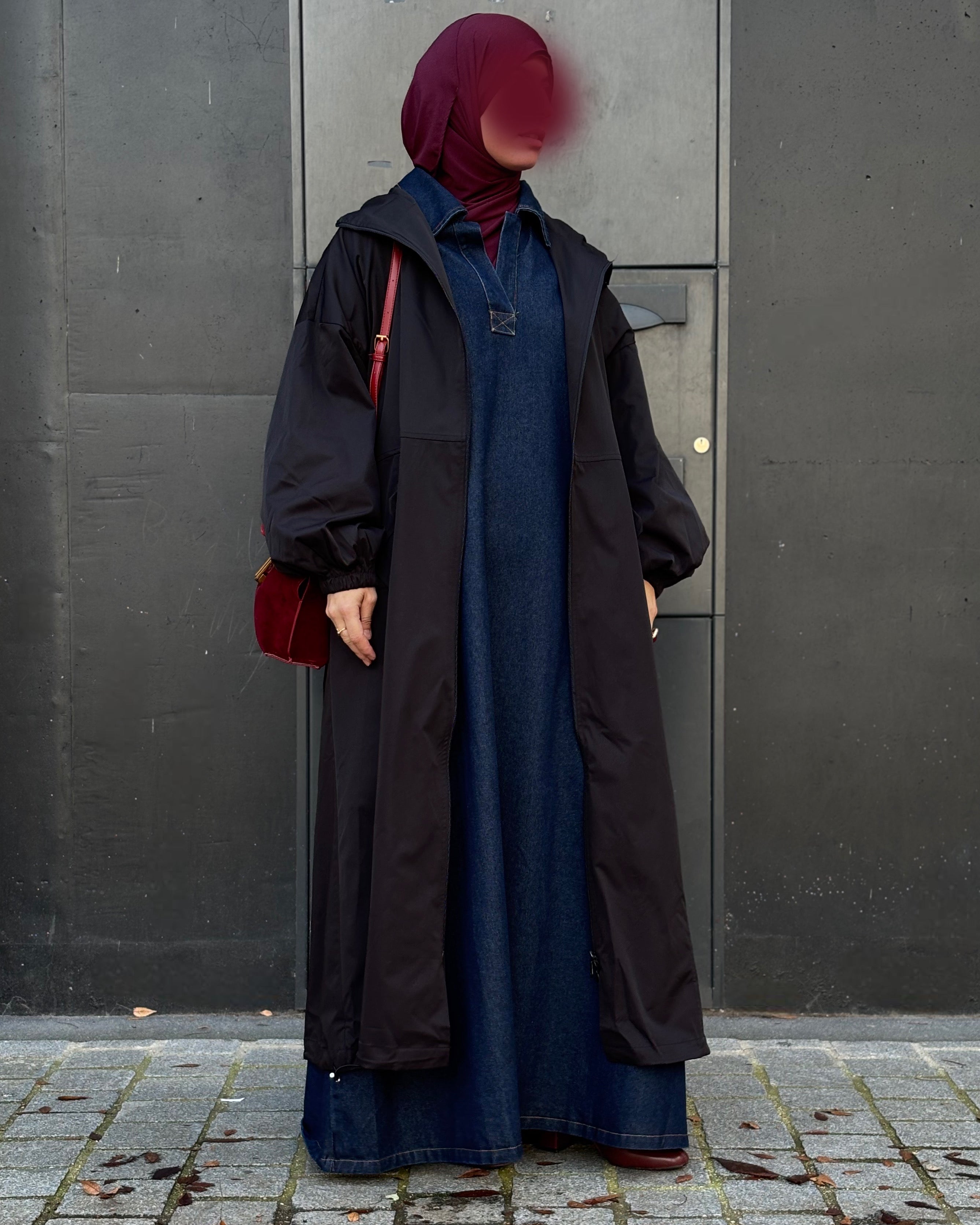 Veste Longue Imperméable & Coupe-Vent