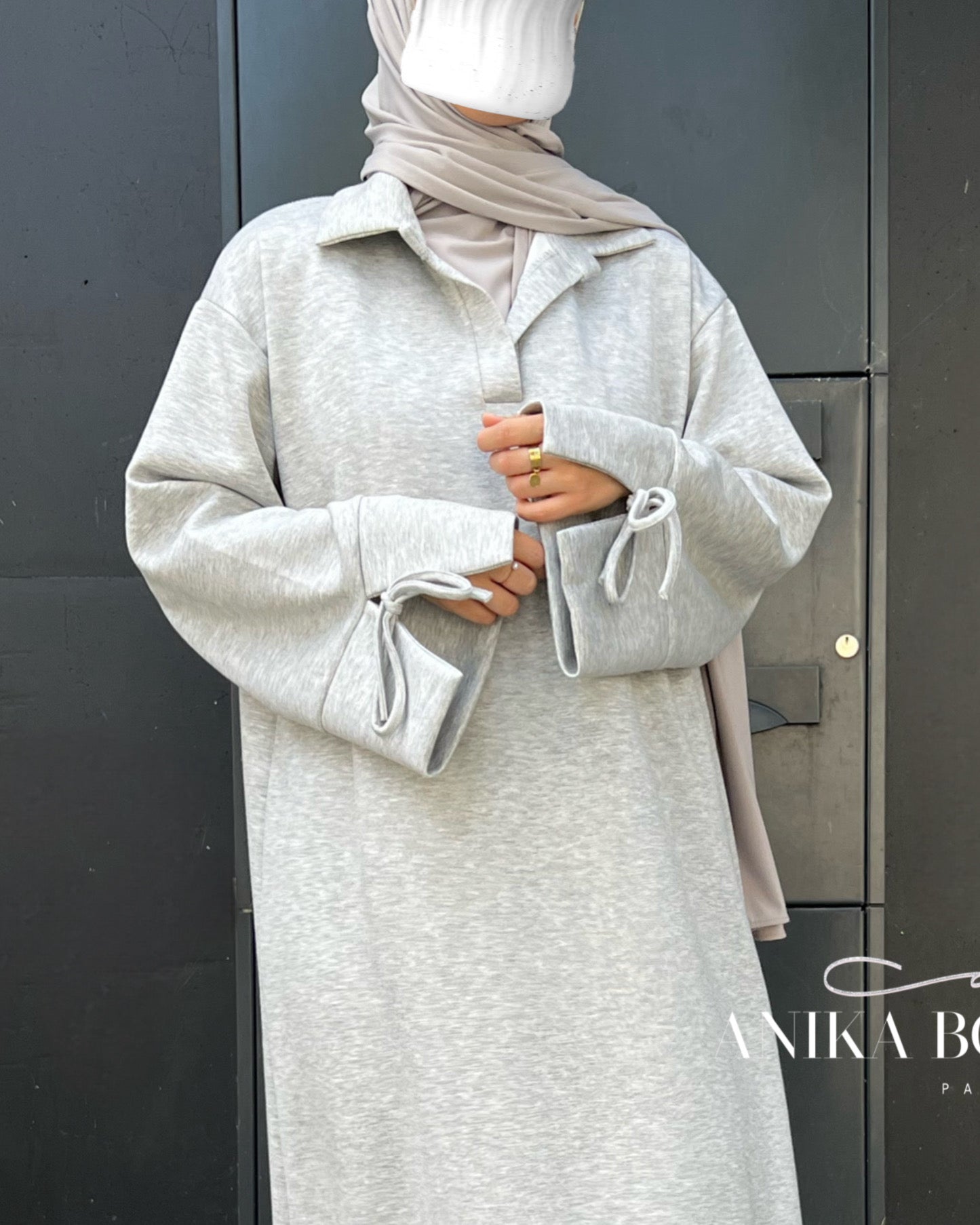 Abaya Sportive en Tissu Sweat - Confort et Élégance au Quotidien