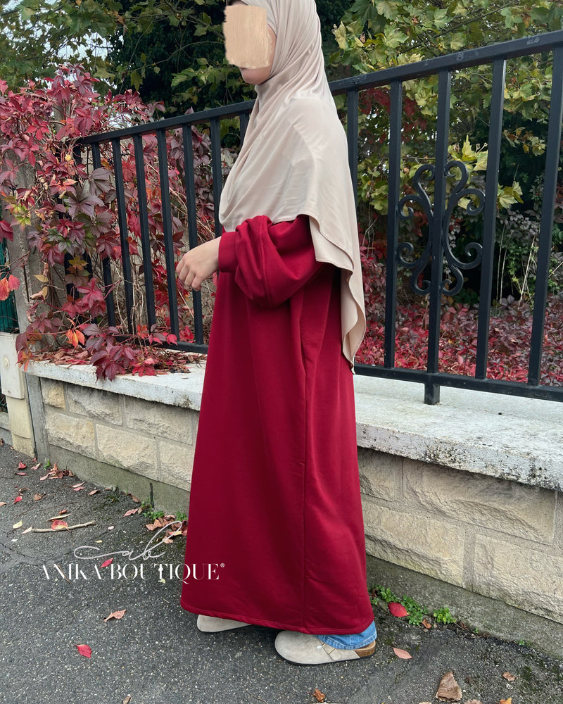Pull Maxi Comfy – Oversize, Manche Bouffante – Modest Fashion Automne-Hiver