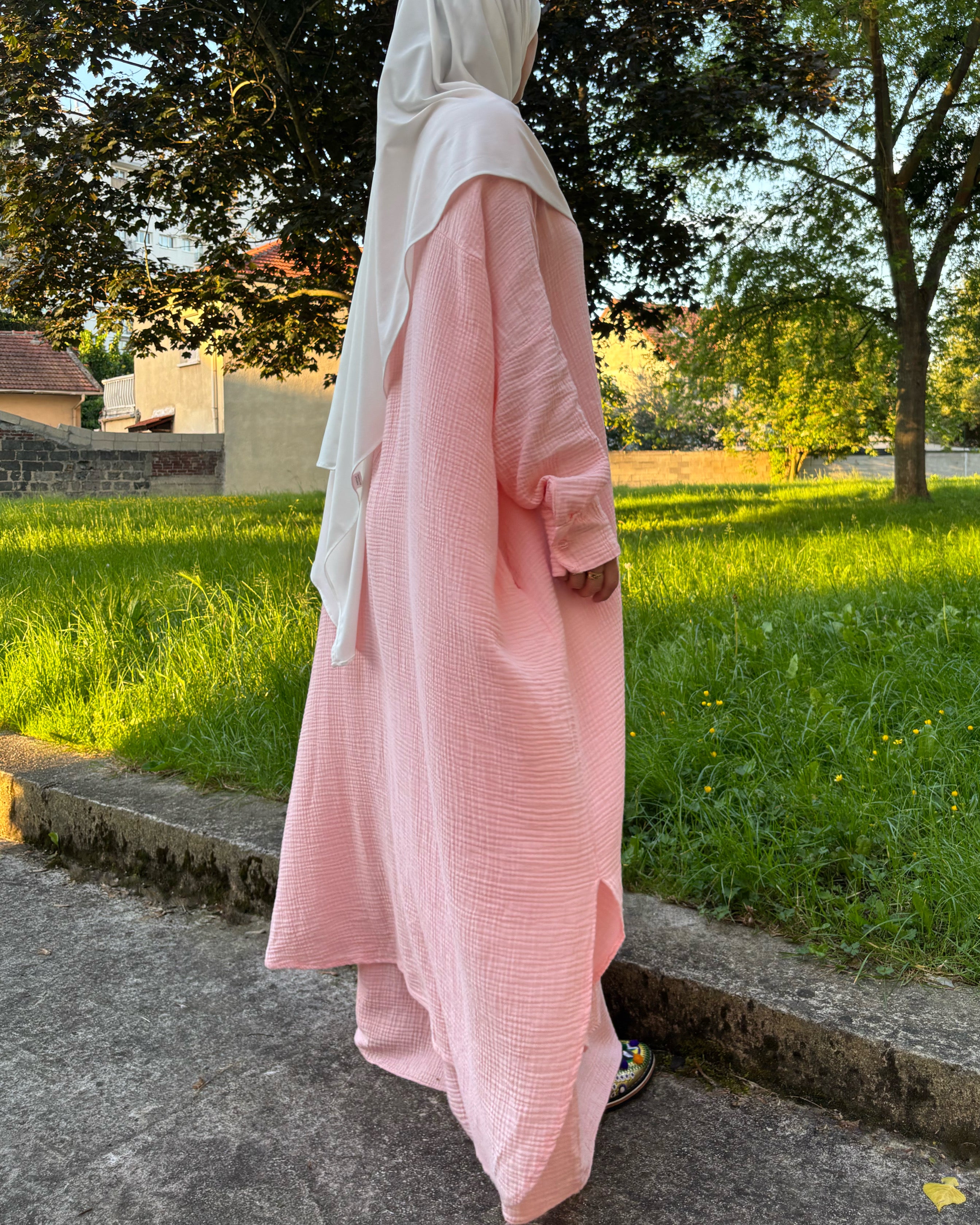 Ensemble Oversize  – 100% Coton Texturé