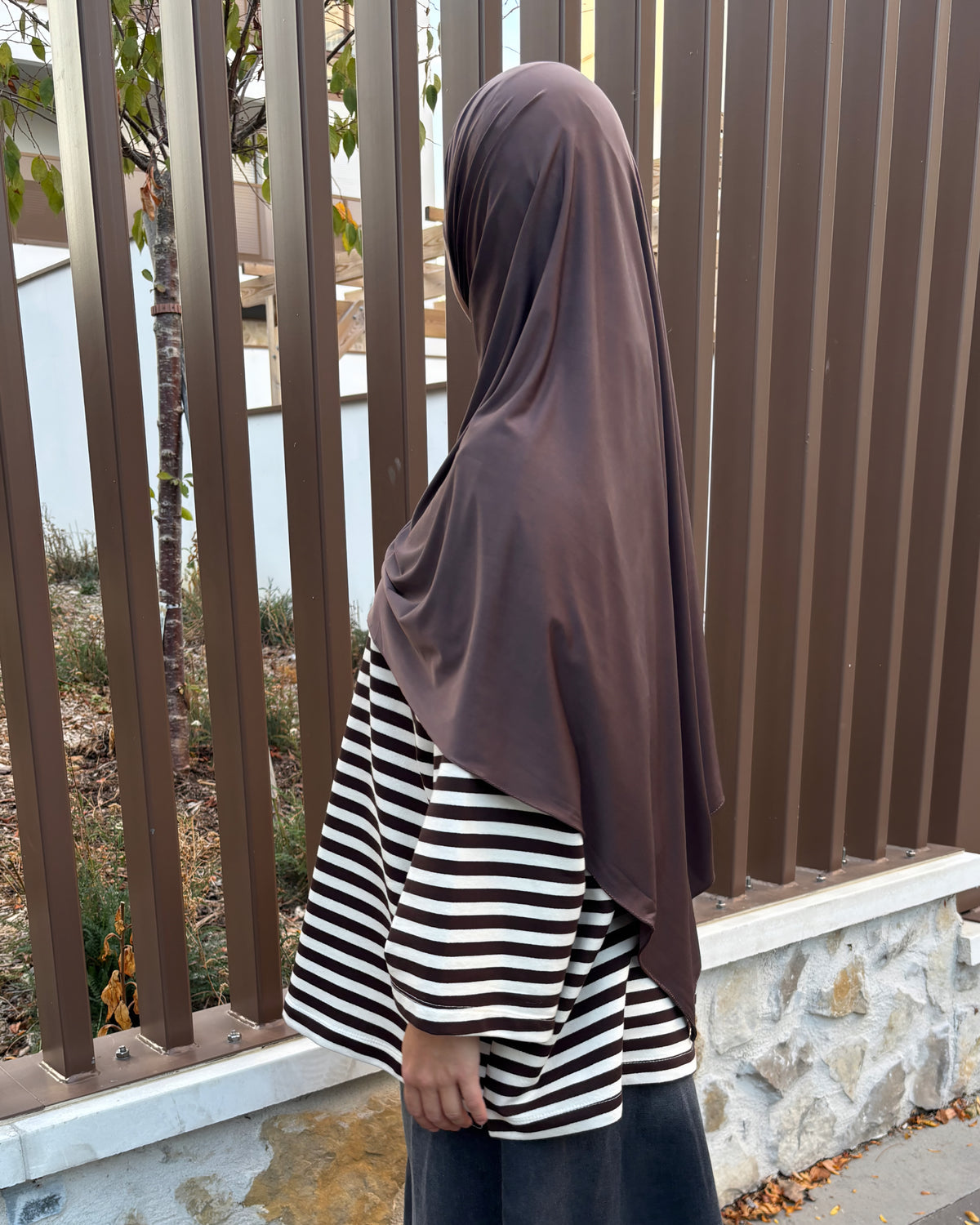 Hijab jersey liquide Soft – Fluide et élégant.