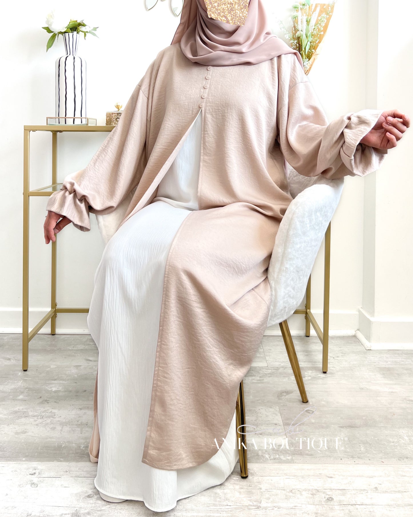 Abaya Amalia avec sous robe