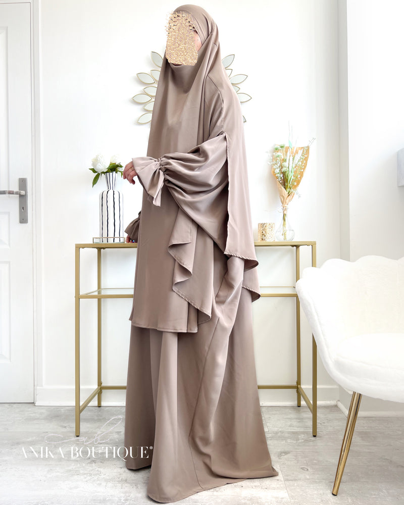 Khimar à fentes