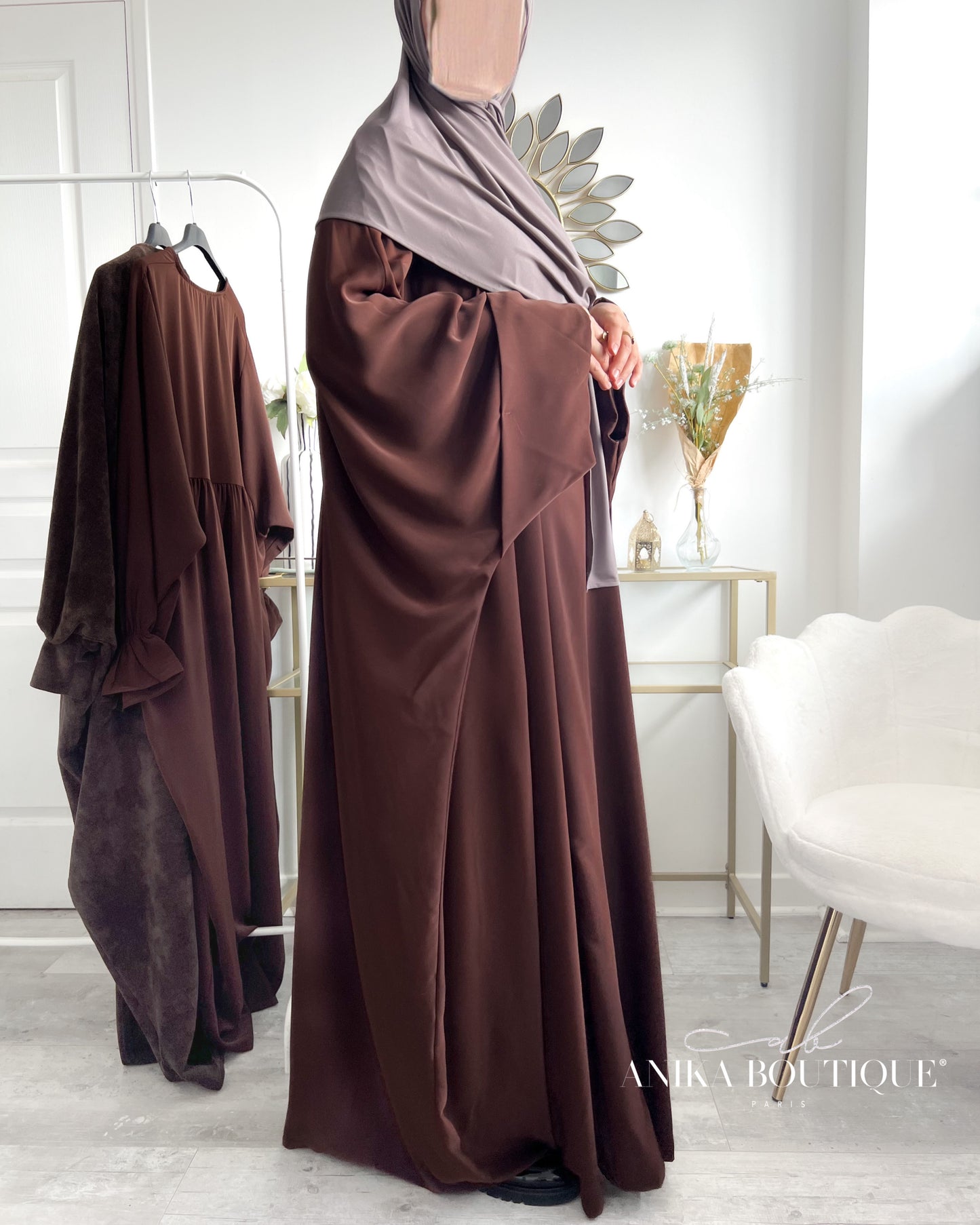 Abaya Tasnim - Élégance fluide et confort modulable