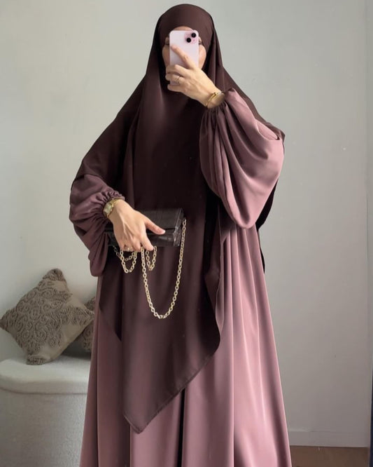 Khimar maxi soie de medine