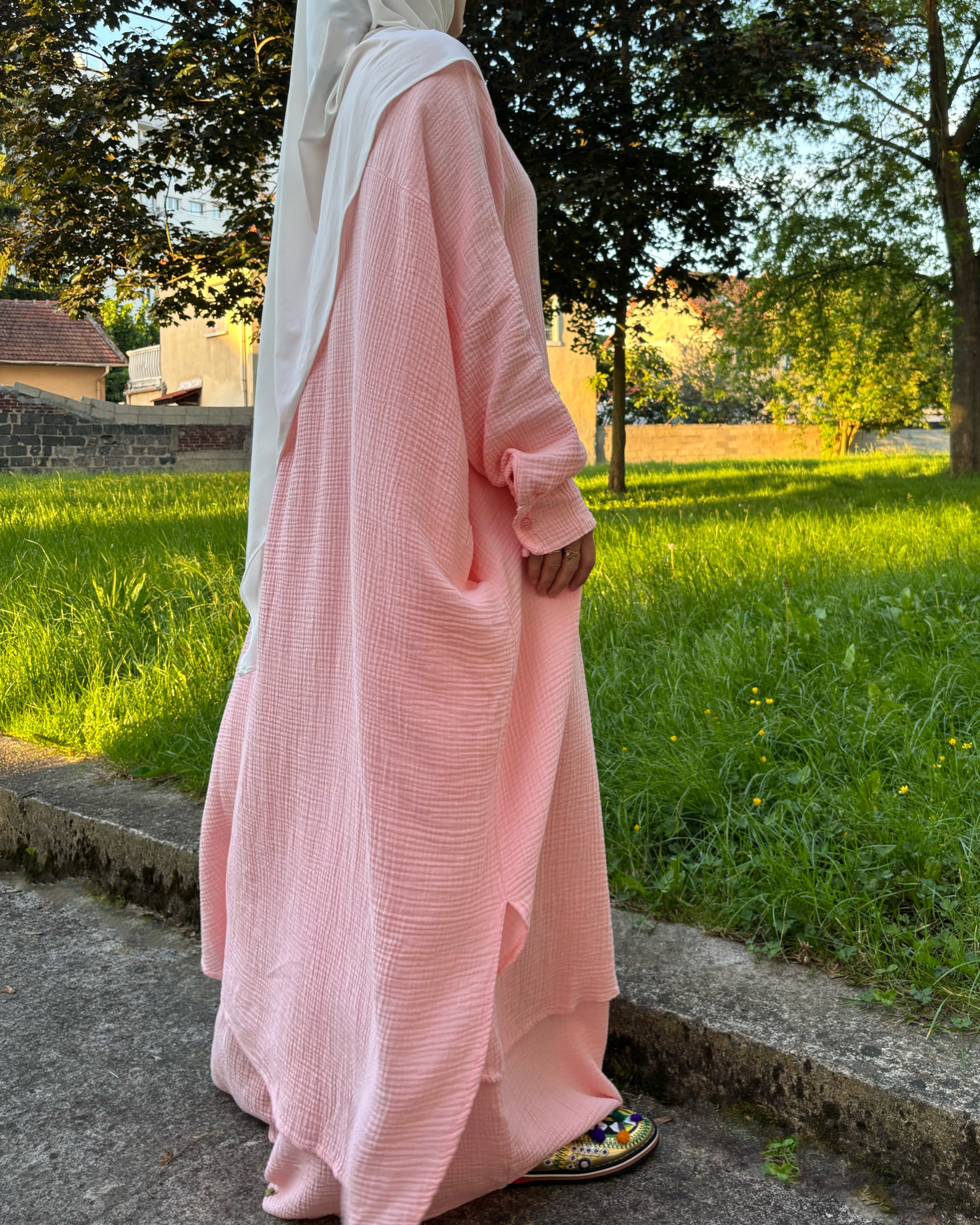 Ensemble Oversize  – 100% Coton Texturé