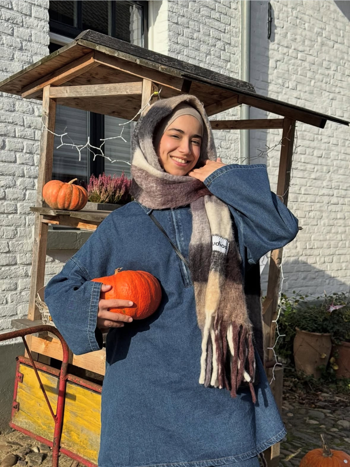 Ensemble Oversize Denim – Tunique & Pantalon