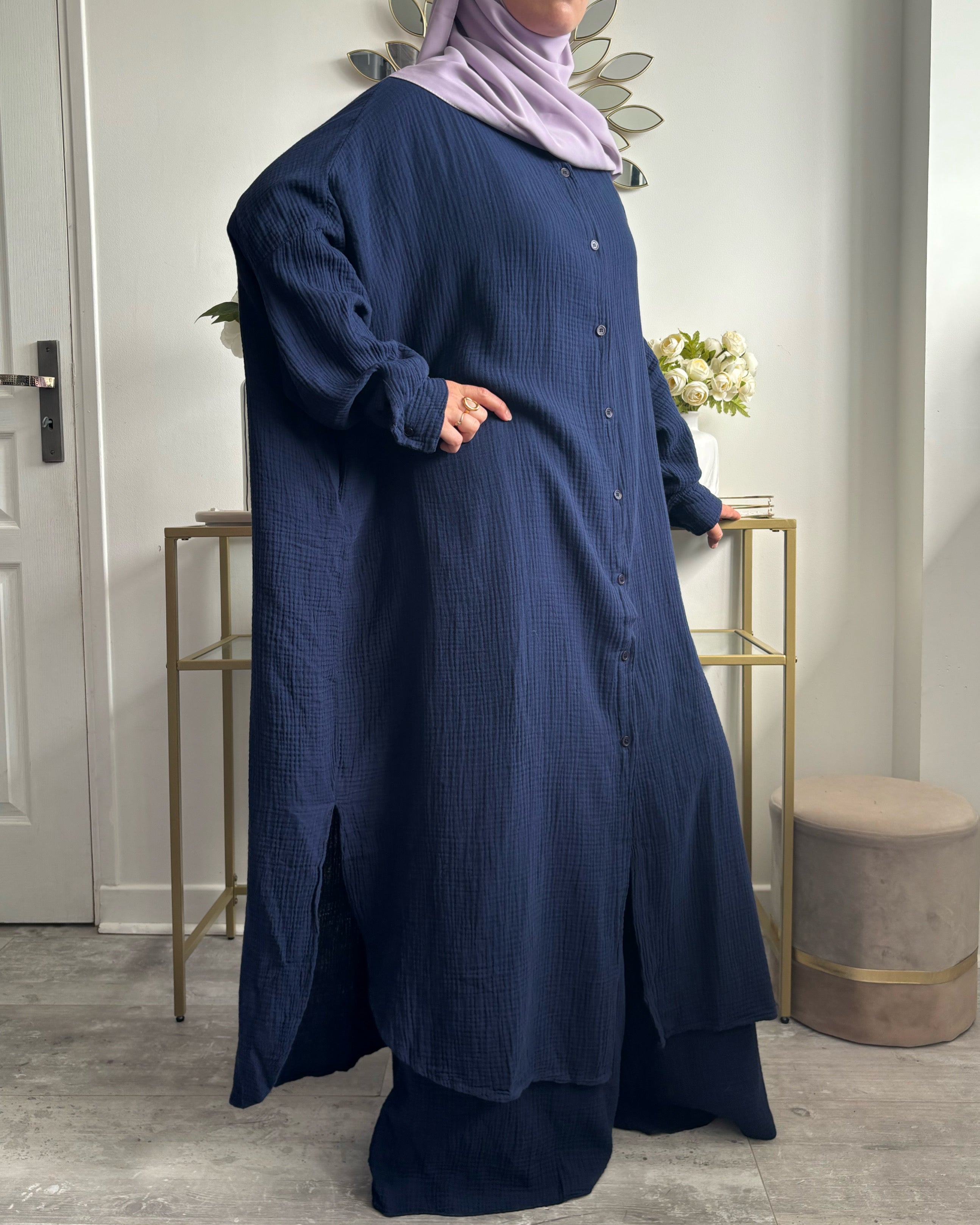Ensemble Oversize  – 100% Coton Texturé