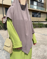 Khimar jazz  moyens ( plusieurs couleurs)
