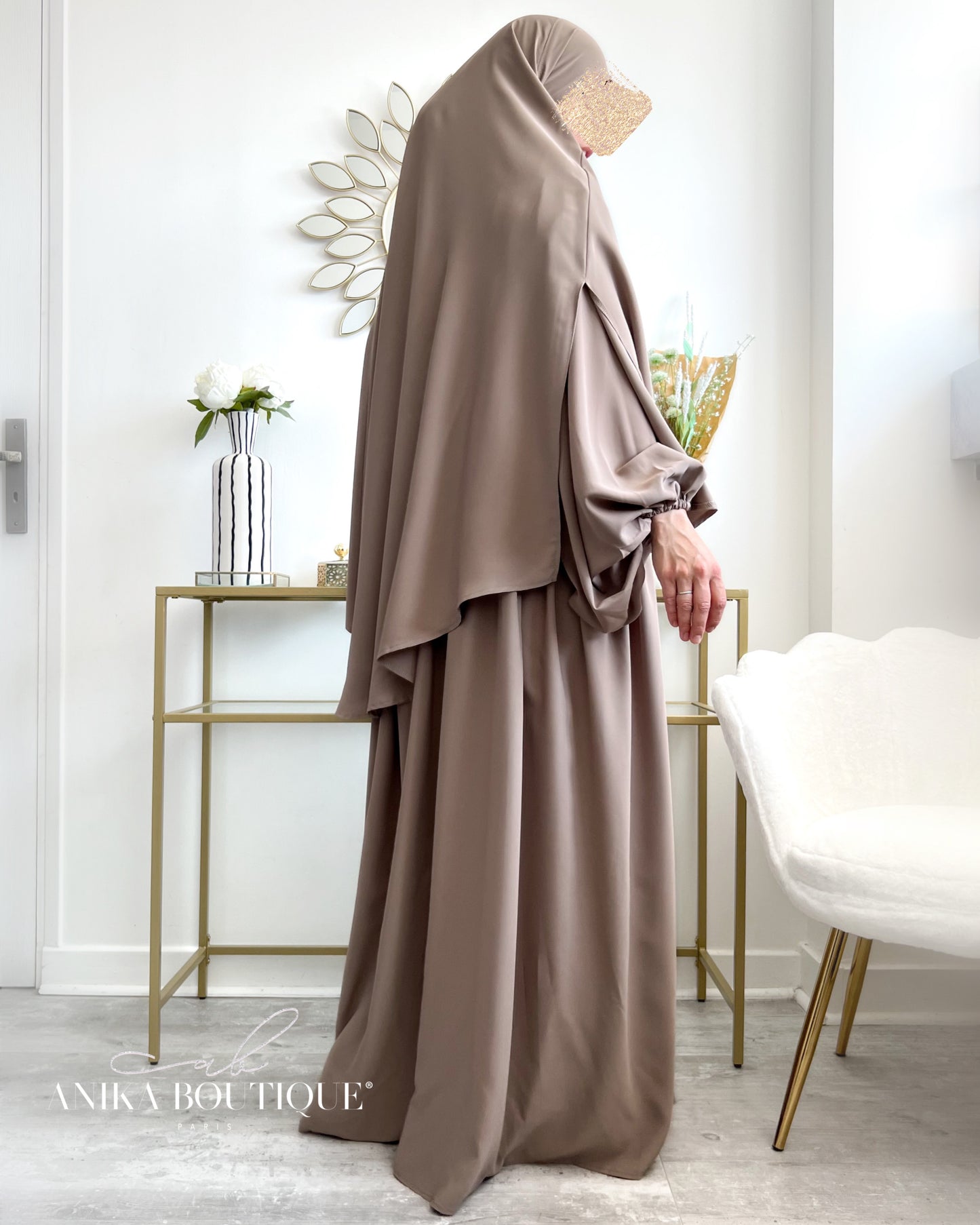 Khimar asymétrique