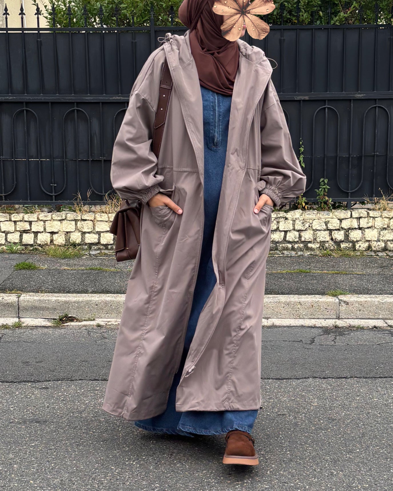 Veste Longue Imperméable & Coupe-Vent