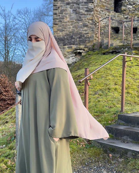 Hijab soie de Medine Larissa