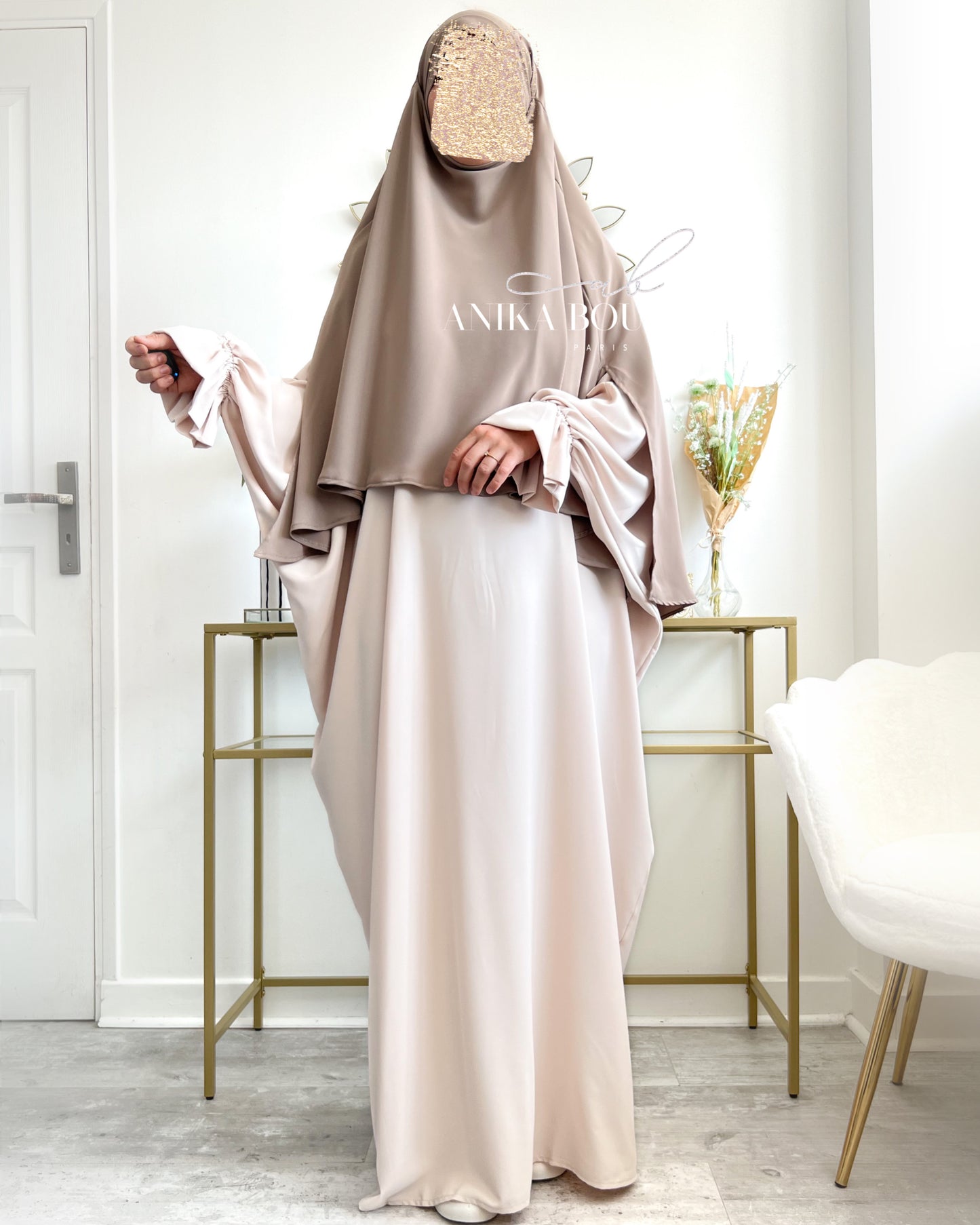 Khimar asymétrique