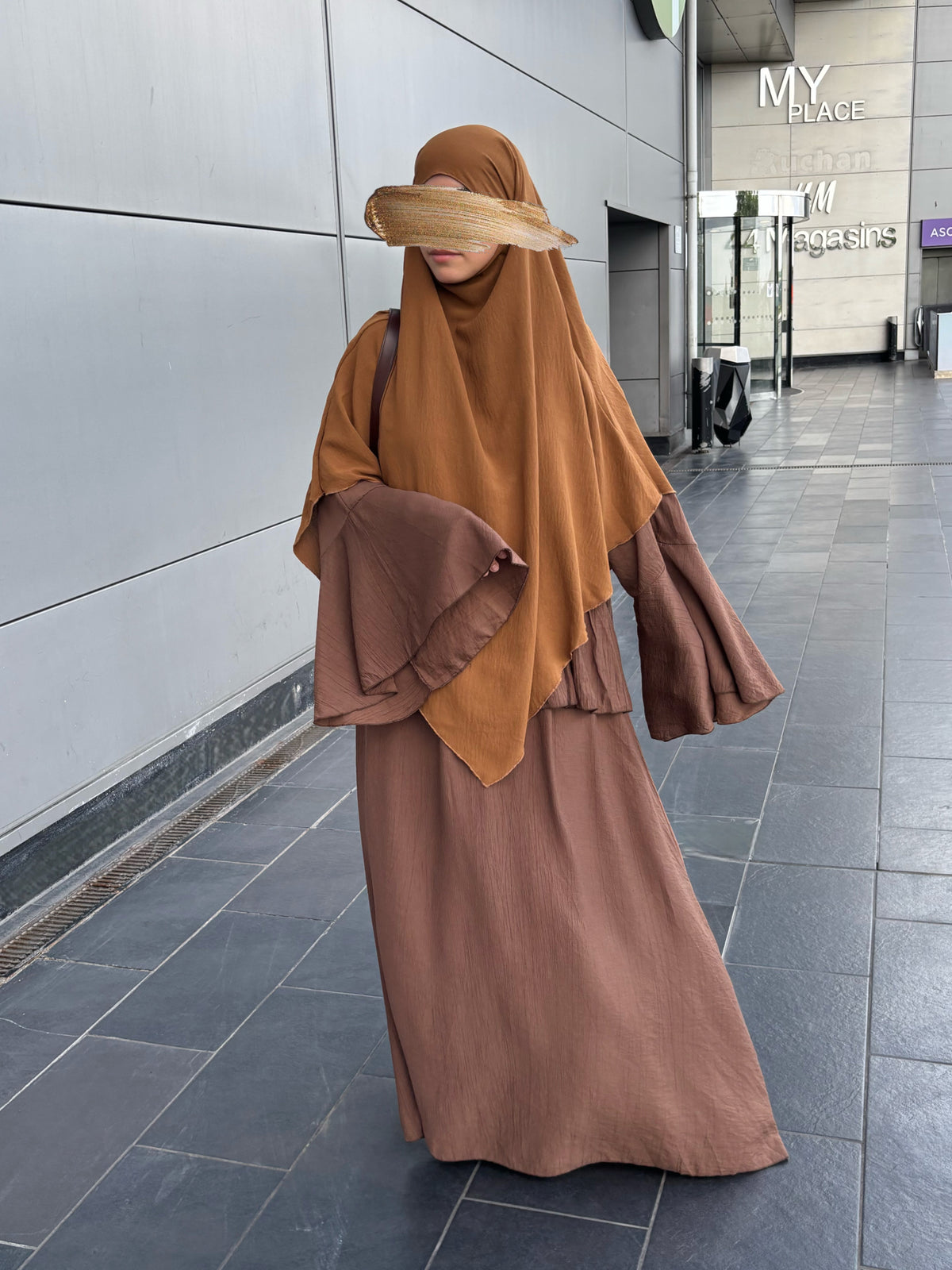Khimar jazz moyen premium Anika Creation