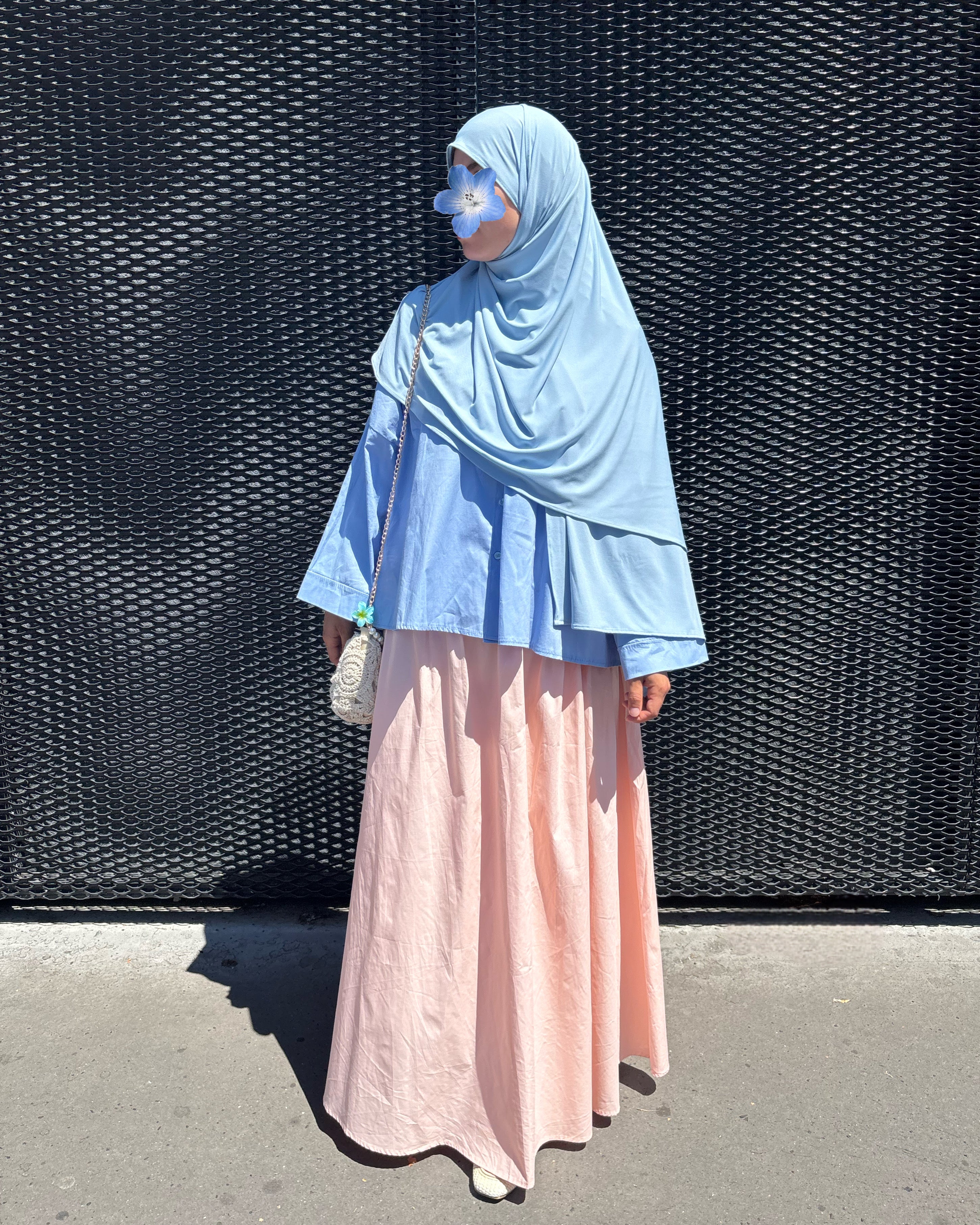 Jupe Longue 100 % Coton Doublée