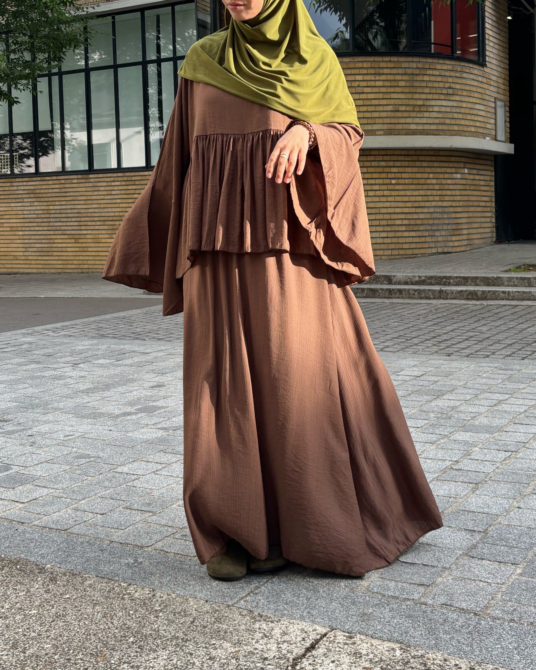 Ensemble Jupe & Tunique Fluide – Modest Fashion Été