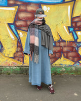 Abaya Oversize en Denim – Style Moderne et Modestie Parfaite