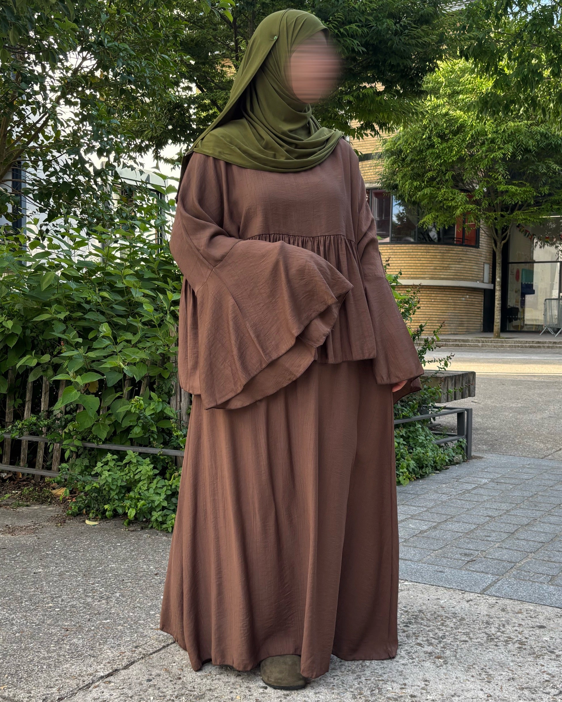 Ensemble Jupe & Tunique Fluide – Modest Fashion Été