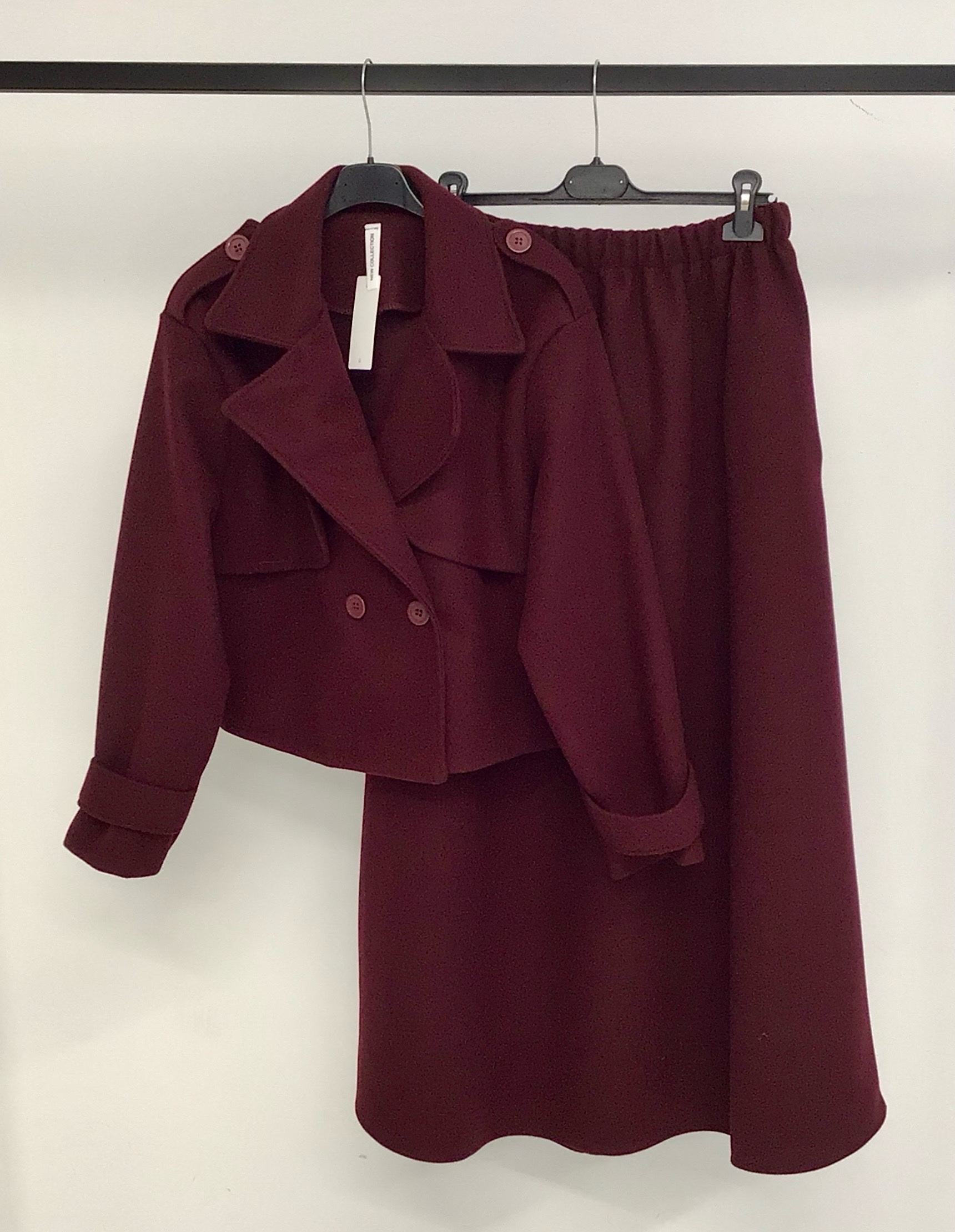 Ensemble Modest Fashion Jupe & Veste Trench – Élégance & Confort