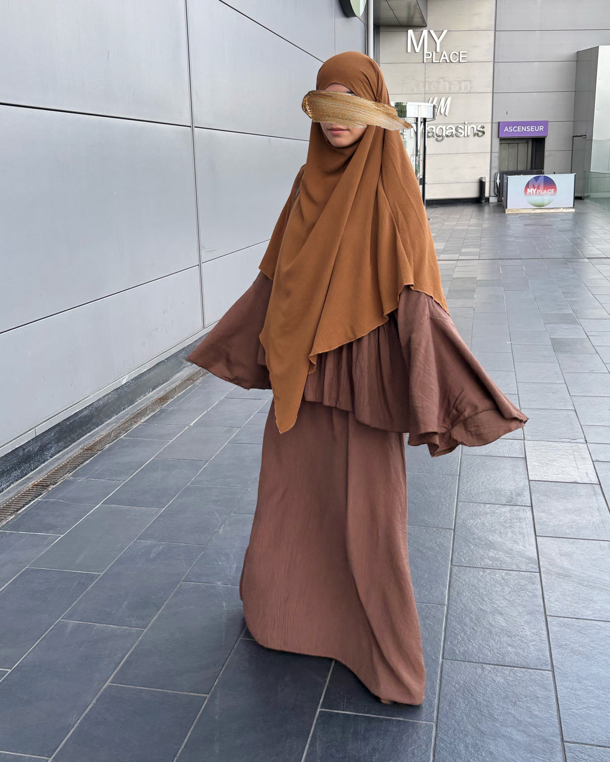 Khimar jazz moyen premium Anika Creation