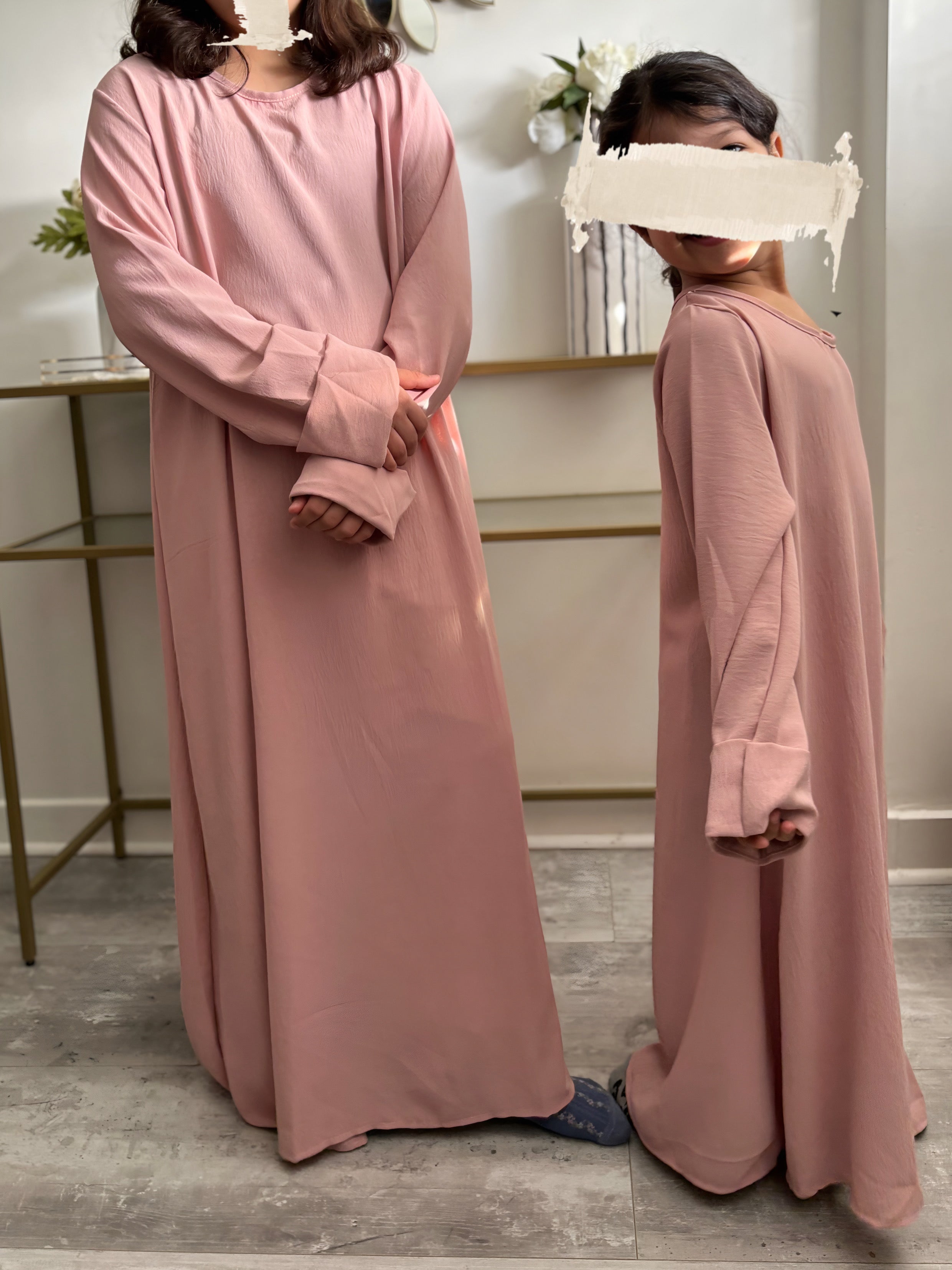 Abaya jazz petite fille