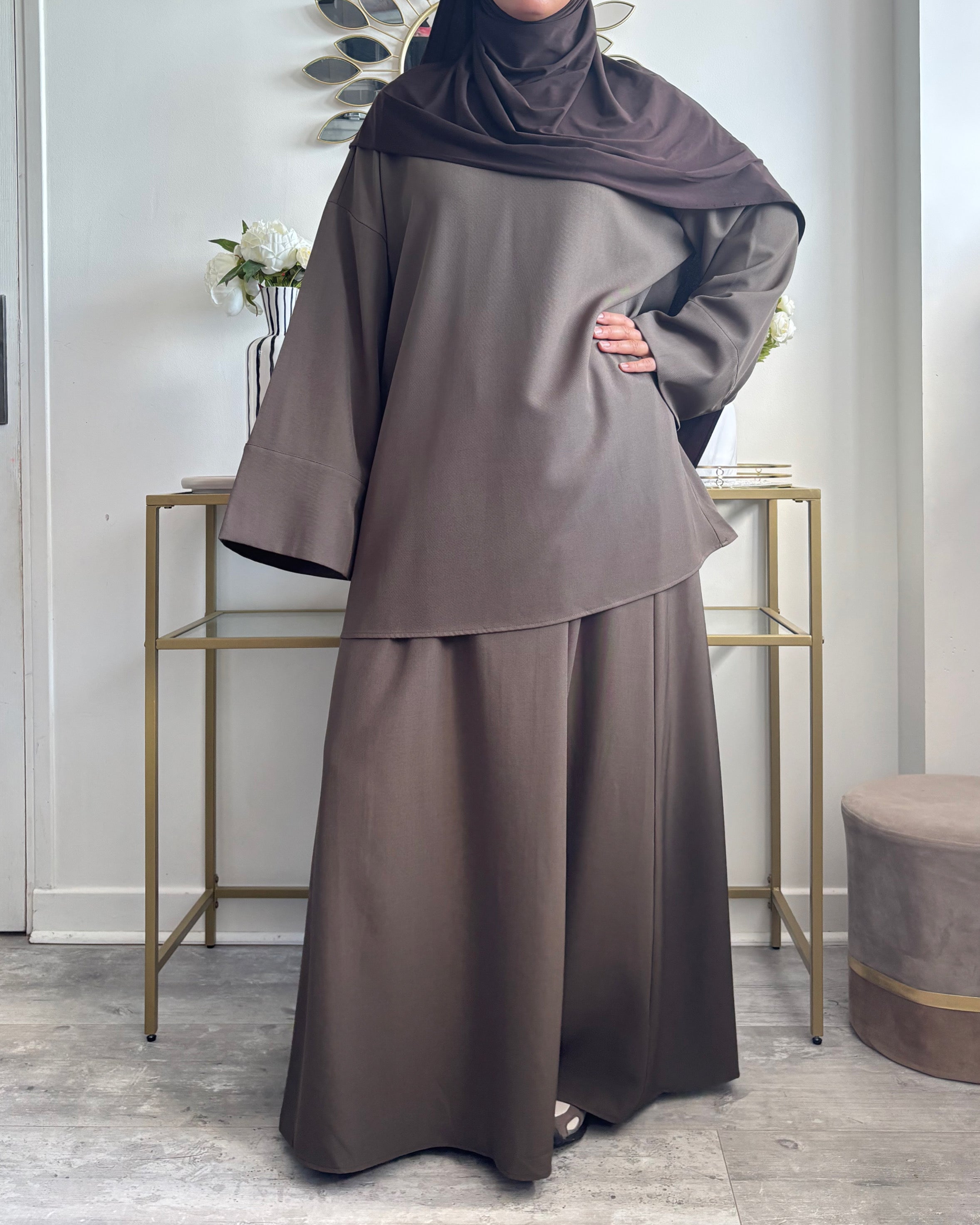 Ensemble Jupe Longue & Tunique Femme | Modest Fashion