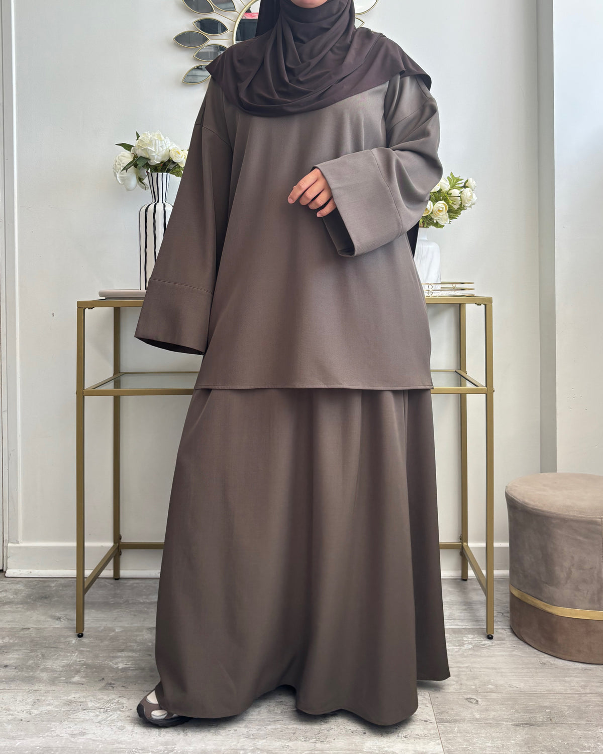 Ensemble Jupe Longue & Tunique Femme | Modest Fashion