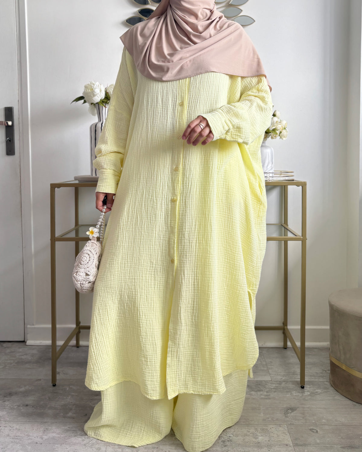 Ensemble Oversize  – 100% Coton Texturé