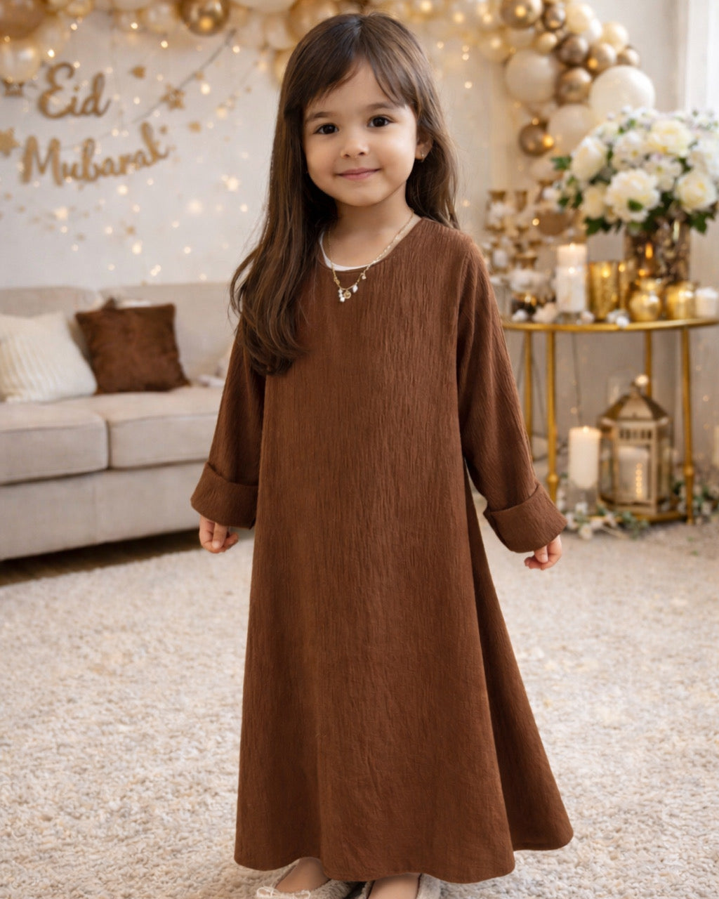 Abaya jazz petite fille