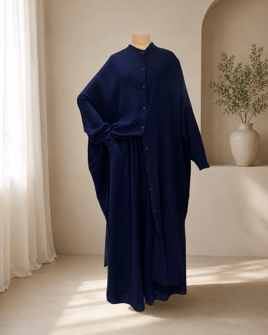 Ensemble Oversize  – 100% Coton Texturé