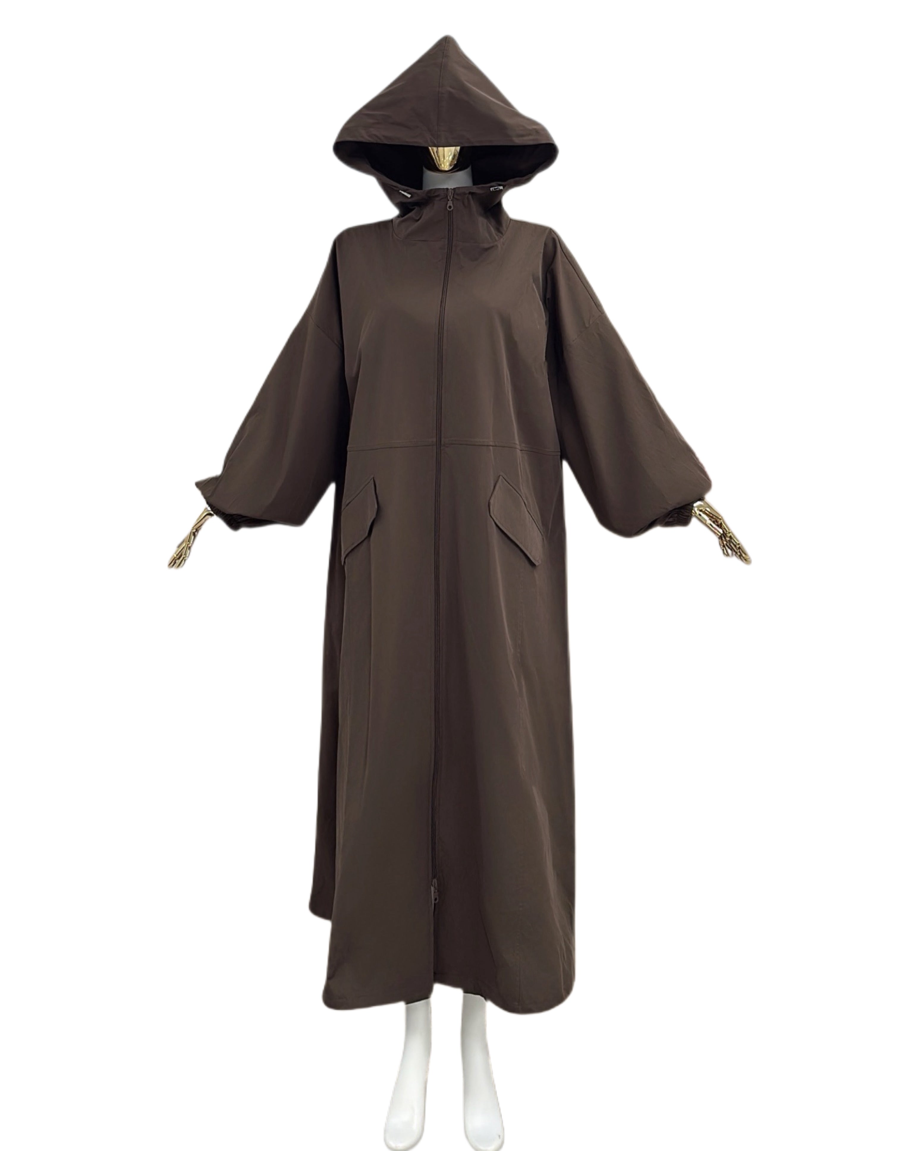 Veste Longue Imperméable & Coupe-Vent