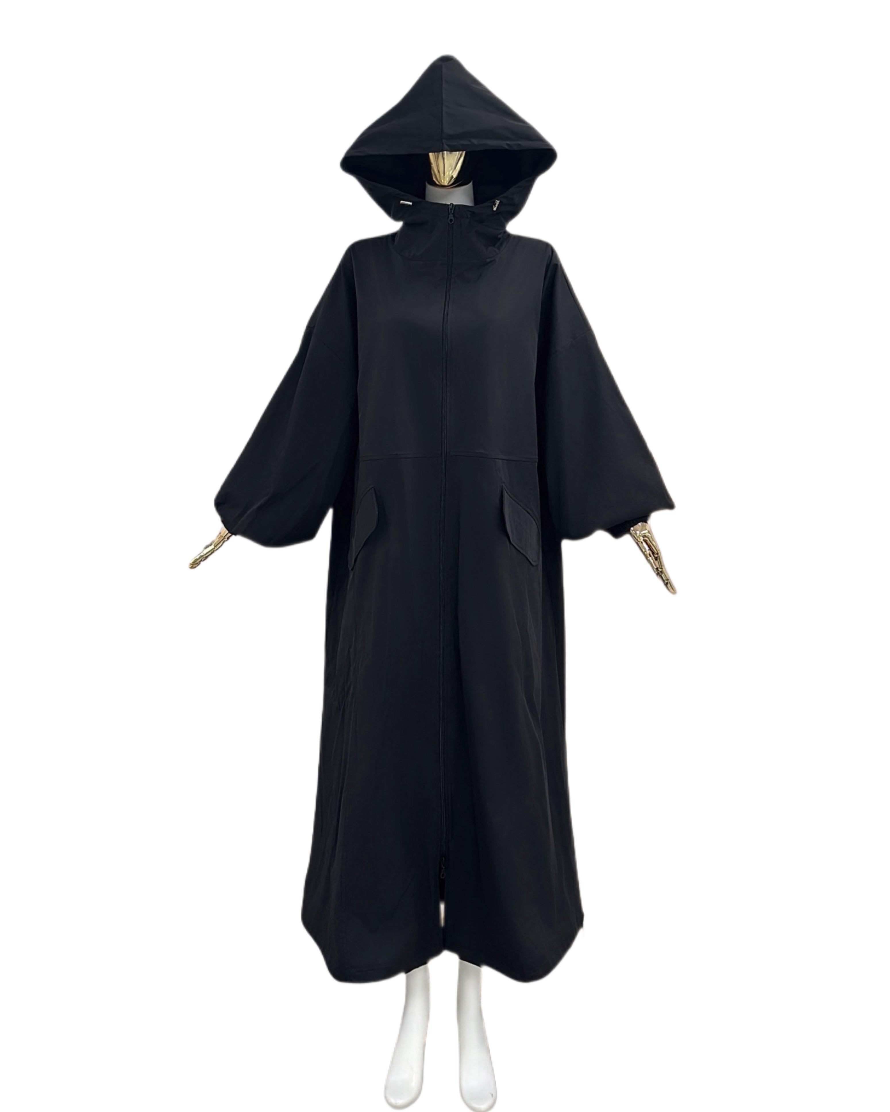 Veste Longue Imperméable & Coupe-Vent