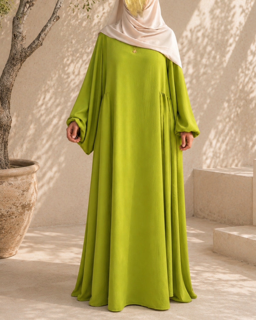 Abaya Nesrine Jazz – Abaya Modest Fashion Légère et Fluide pour l’Été