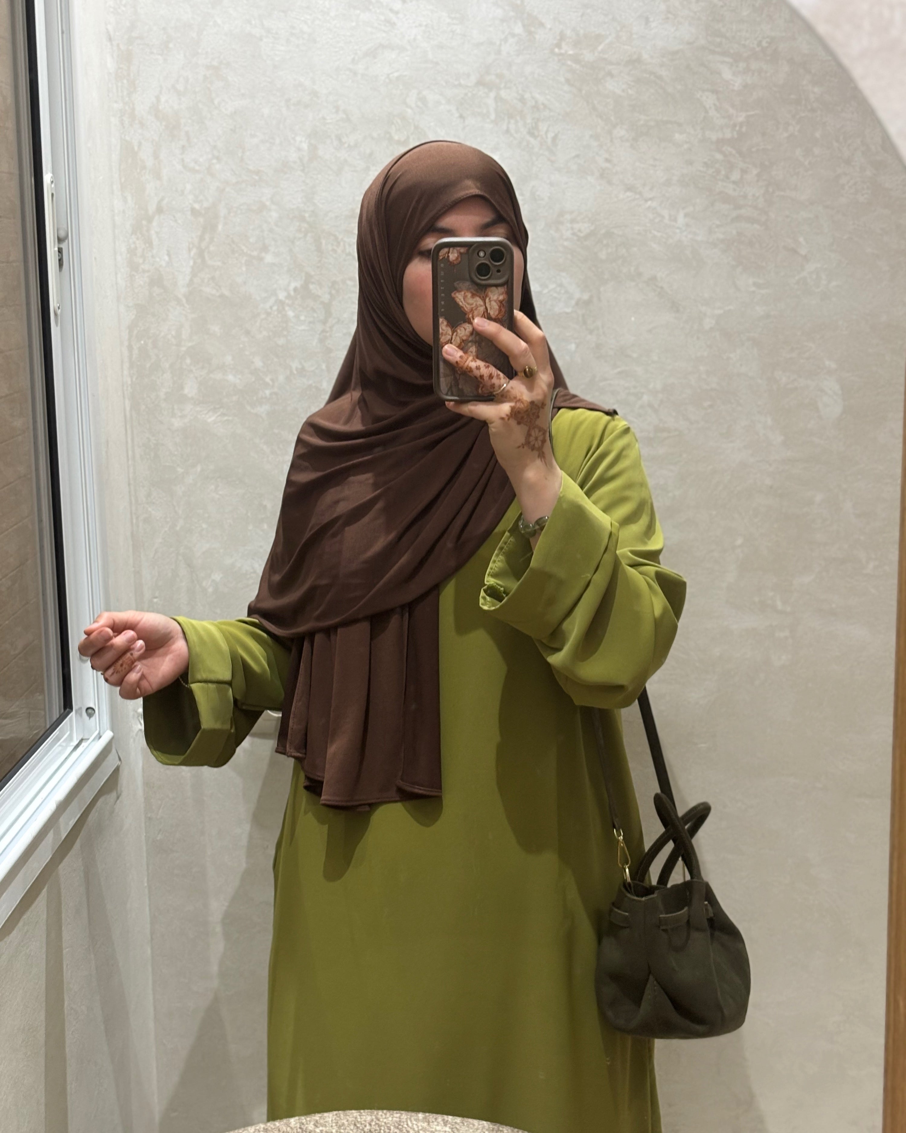 Abaya basic olive