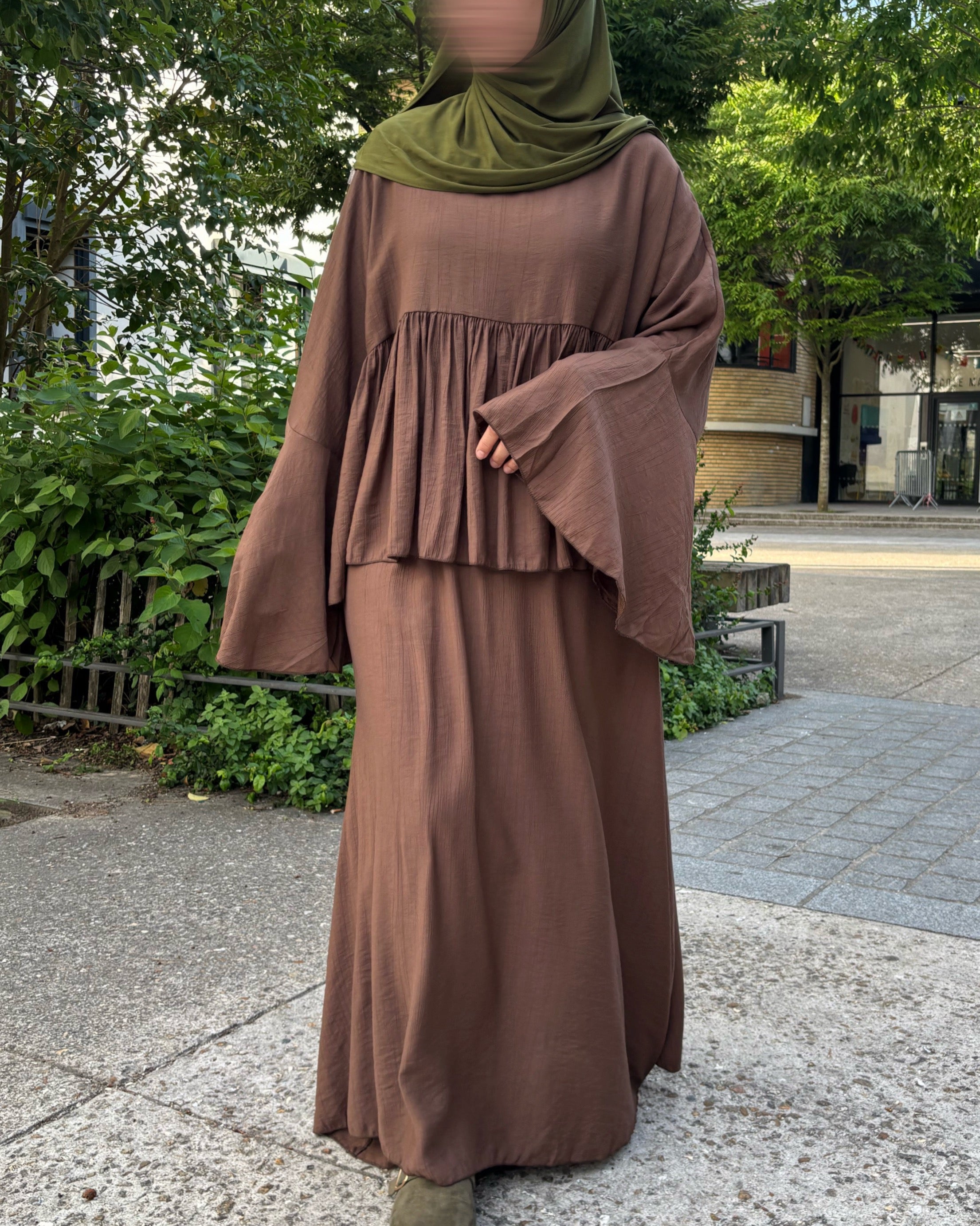 Ensemble Jupe & Tunique Fluide – Modest Fashion Été