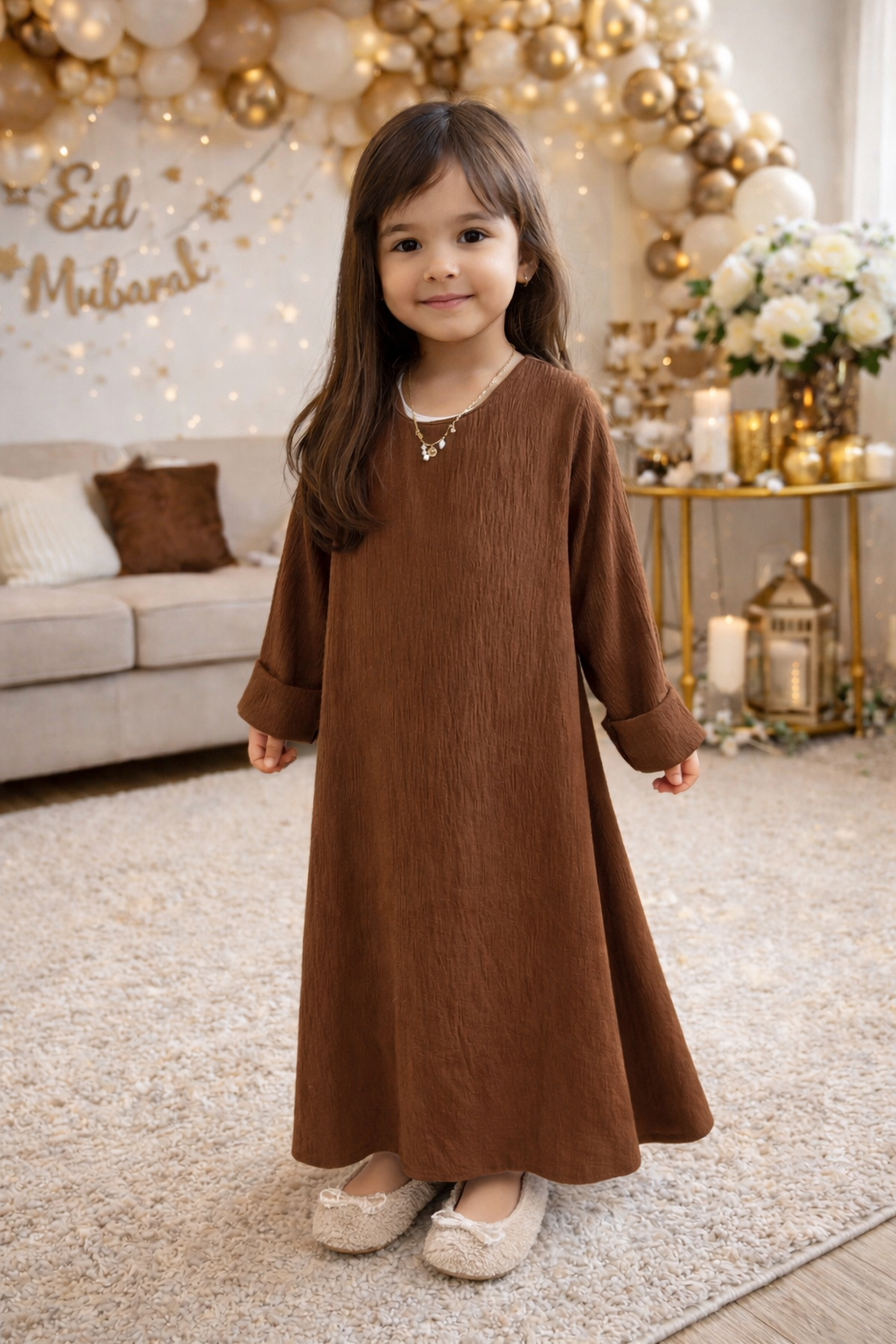 Abaya jazz petite fille